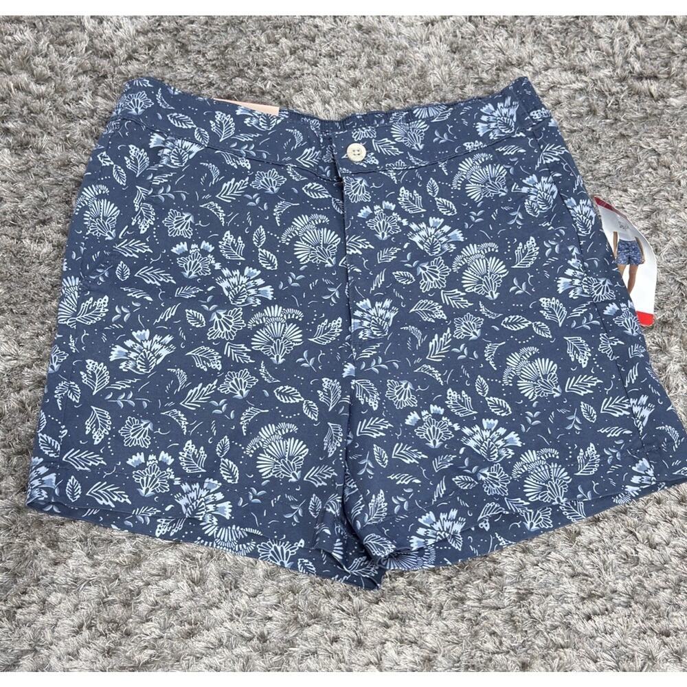 NWT Women's Jach's Girlfriend New York Chino Floral Shorts Size M